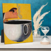 ヴィンテージコーヒー広告 フォトプラーク (側面)