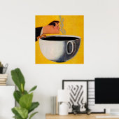 ヴィンテージコーヒー広告 ポスター (ホームオフィス)