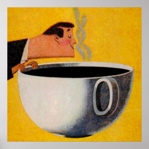 ヴィンテージコーヒー広告 ポスター