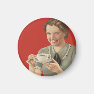 ヴィンテージコーヒー広告 マグネット