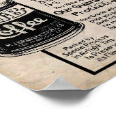 ヴィンテージコーヒー広告MJBコーヒー販売プリント ポスター (角)