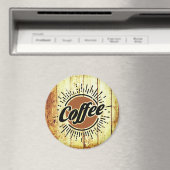 ヴィンテージコーヒー標識 マグネット (インサイチュ (食洗機))