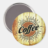 ヴィンテージコーヒー標識 マグネット (正面/裏面)