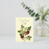 ヴィンテージコーヒー豆コーヒーショップの名刺 名刺 (スタンド正面)