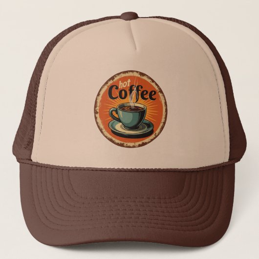 ヴィンテージコーヒー キャップ (正面)