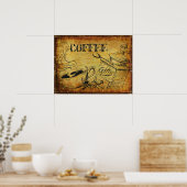 ヴィンテージコーヒー ポスター (キッチン)