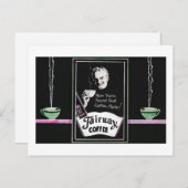 ヴィンテージコーヒーAd - 80カップ/ポンド ポストカード (正面/裏面)