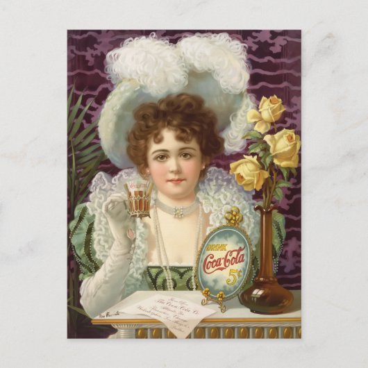 ヴィンテージコーラポストカード ポストカード (正面)
