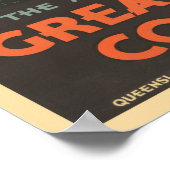 ヴィンテージコーラルリーフトラベル広告ズ ポスター (角)