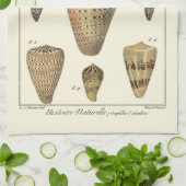 ヴィンテージコーンシェル キッチンタオル (折り畳み)