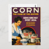 ヴィンテージコーンポスター ポストカード (正面/裏面)