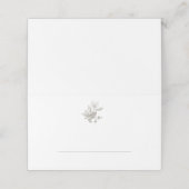 ヴィンテージコーン&パインコーン秋の結婚式 プレイスカード (外部開封)