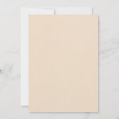 ヴィンテージゴシックのスケルトン新郎新婦結婚ズ 招待状 (裏面)