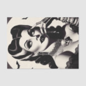 ヴィンテージゴシックのピンアップ 薄葉紙 (正面)