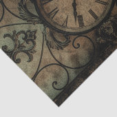 ヴィンテージゴシックアンティークウォールクロックスチームパンク 薄葉紙 (詳細)