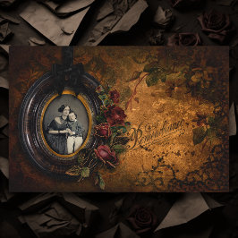 ヴィンテージゴシックインメモリハロウィンエフエメラ 薄葉紙