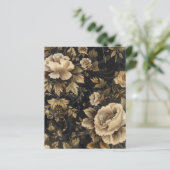 ヴィンテージゴシックグランジフローラスクラップブック紙 (スタンド正面)