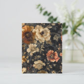 ヴィンテージゴシックグランジフローラスクラップブック紙 (スタンド正面)