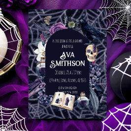 ヴィンテージゴシックシャワー招待状 招待状