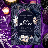 ヴィンテージゴシックシャワー招待状 招待状