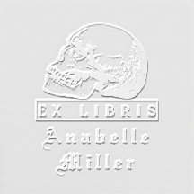 ヴィンテージゴシックスカル中世スクリプトライブラリブック