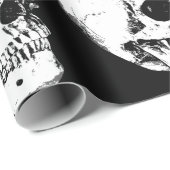 ヴィンテージゴシックスカル ラッピングペーパー (ロールコーナー)