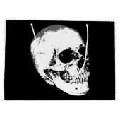 ヴィンテージゴシックスカル ラージペーパーバッグ (裏面)