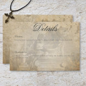 ヴィンテージゴシックストーンエンジェル結婚ズ詳細 エンクロージャーカード