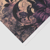 ヴィンテージゴシックダークマップデクページプリント 薄葉紙 (詳細)