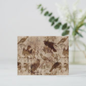 ヴィンテージゴシックデカップクロウレイヴン ポストカード (スタンド正面)