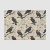 ヴィンテージゴシックデカップクロウレイヴン 薄葉紙 (正面)