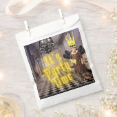 ヴィンテージゴシックハロウィーンの衣装パーティー フェイバーバッグ (クリップ留めされた状態)