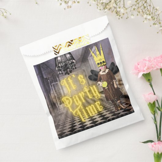 ヴィンテージゴシックハロウィーンの衣装パーティー フェイバーバッグ (封をした状態)