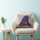 ヴィンテージゴシックハロウィーンウィッチハット装飾用クッション クッション (椅子)