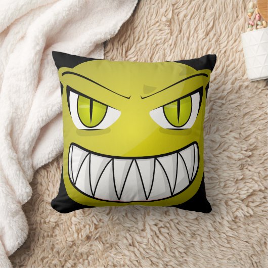 ヴィンテージゴシックハロウィーンエイリアン クッション (ブランケット)