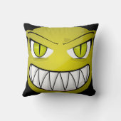 ヴィンテージゴシックハロウィーンエイリアン クッション (裏面)