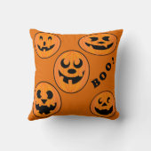 ヴィンテージゴシックハロウィーンカボチャ クッション (裏面)