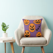 ヴィンテージゴシックハロウィーンカボチャ クッション (椅子)