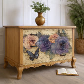 ヴィンテージゴシックバラと蝶フローラの切り離 薄葉紙