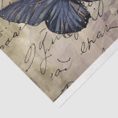 ヴィンテージゴシックバラと蝶フローラの切り離 薄葉紙 (詳細)