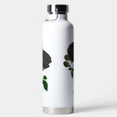 ヴィンテージゴシックバラ パーソナライズされた ウォーターボトル (右面)