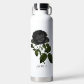 ヴィンテージゴシックバラ パーソナライズされた ウォーターボトル (正面)