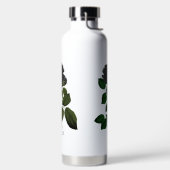 ヴィンテージゴシックバラ パーソナライズされた ウォーターボトル (左面)