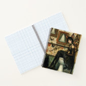 ヴィンテージゴシックフェアリーオントイレハロウィンカスタム ノートブック (内部)