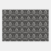 ヴィンテージゴシックフローラ ラッピングペーパーシート (正面3)