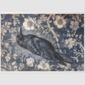 ヴィンテージゴシックフローラRaven Decompage 薄葉紙 (正面)