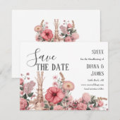 ヴィンテージゴシックボホフローラ解剖リブケージ セーブザデート (正面/裏面)