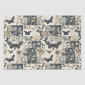 ヴィンテージゴシックモスコラージュの切り離 薄葉紙 (正面)