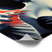 ヴィンテージゴシックヴァンパイアウーマン ポスター (角)