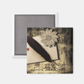 ヴィンテージゴシック性愛ステームパ結婚ンク マグネット (正面/裏面)